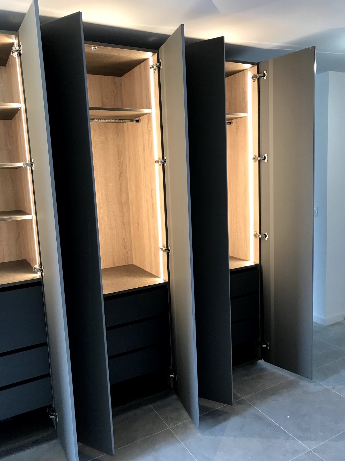 Dressing réalisé par Authentik'Bois à Montpellier